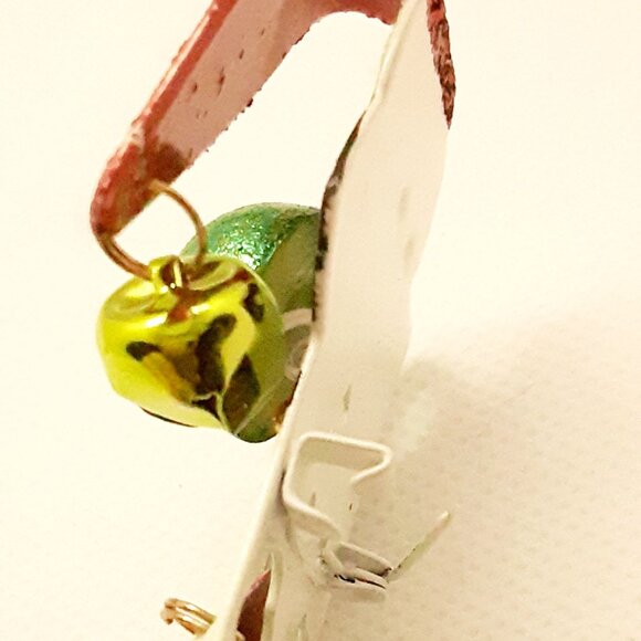 Fun Whimsical Dalmation Christmas Pin in the Flat & Happy Series - Picture 6 of 9